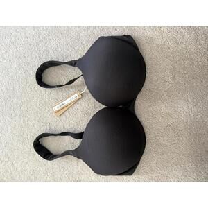 Skims Signature Swim Ultimate Push Up Bikini Top Color ONYX Size 9